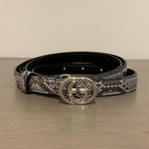 ✨ Gucci Snake Skin Belt ✨